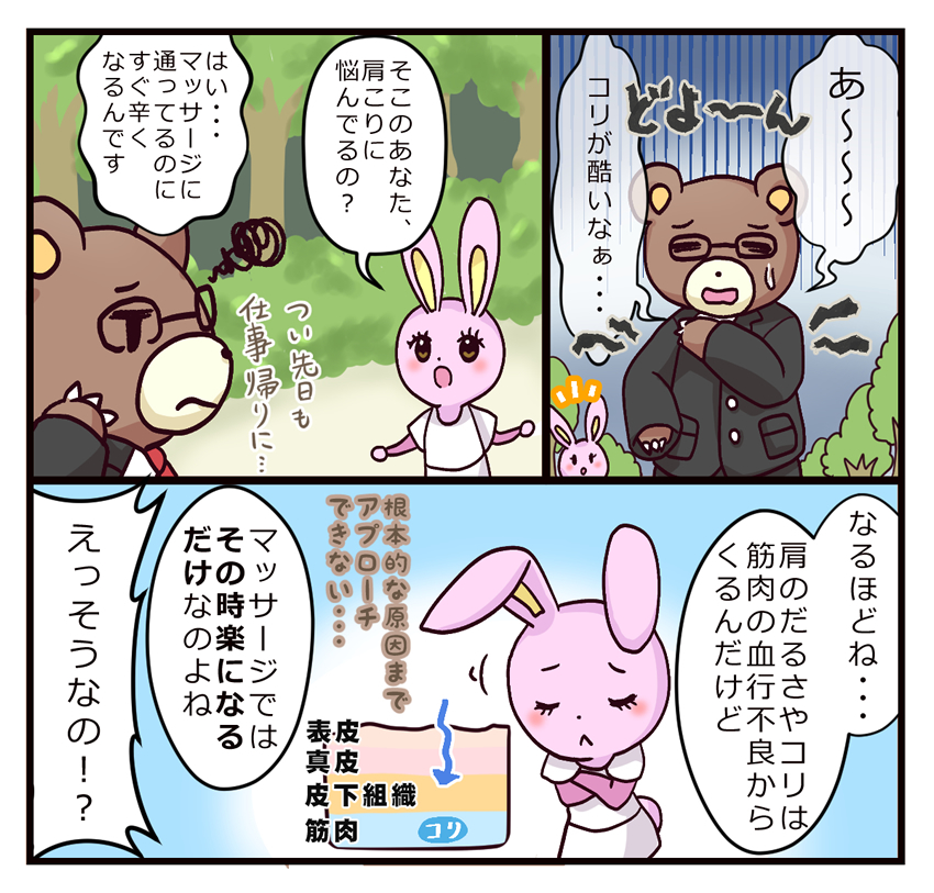 漫画でわかる とみ鍼灸治療院01