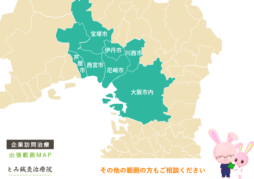 出張範囲